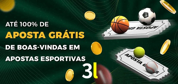 3l Ate 100% de Aposta Gratis