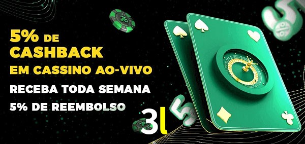Promoções do cassino ao Vivo 3l